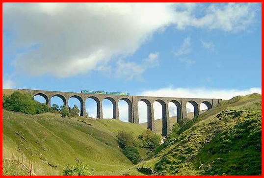 The very impressive Arten Gill Viaduct.